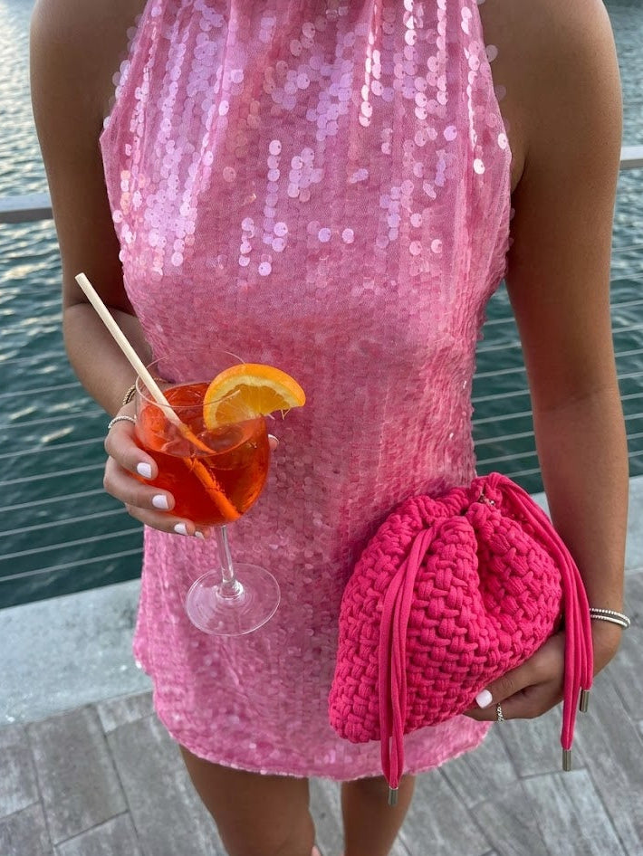 MONCRÌ Pouch Fucsia