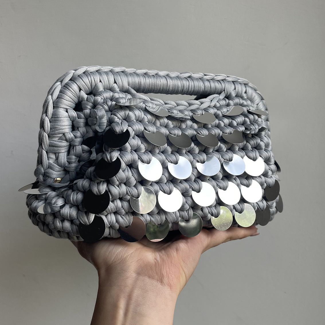 MONCRÌ Sequins Silver