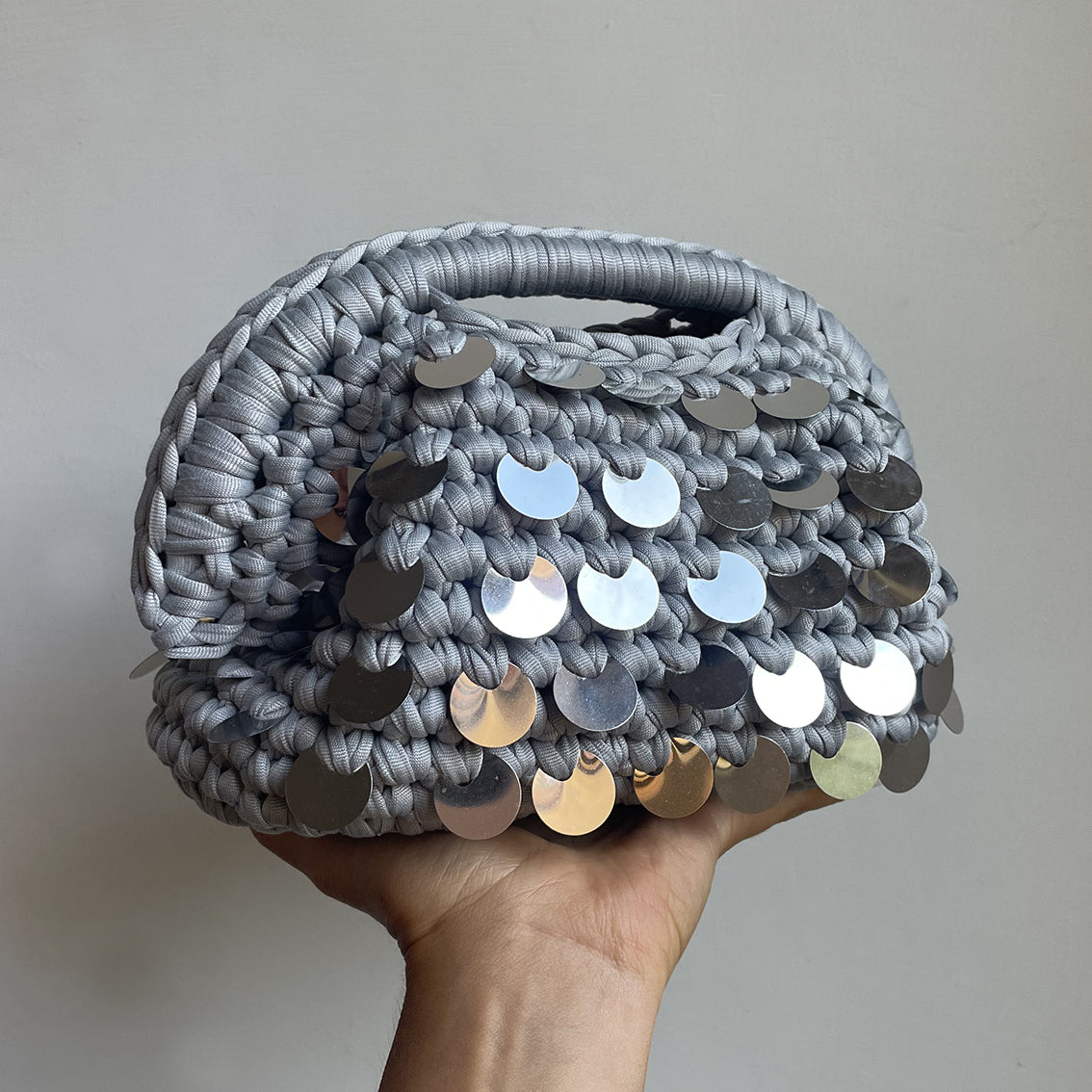 MONCRÌ Sequins Silver